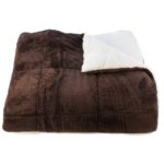 BO-MA Trading Baránková deka Erika čokoládová