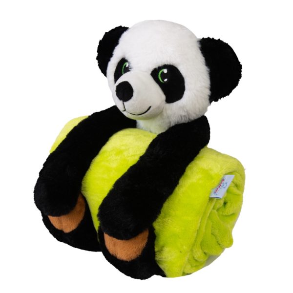 Babymatex Detská deka Carol s plyšákom panda