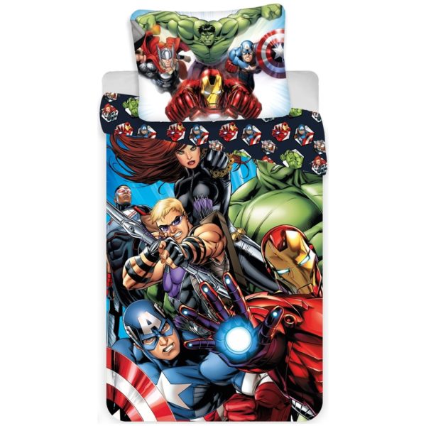 Jerry Fabrics Detské bavlnené obliečky Avengers 03