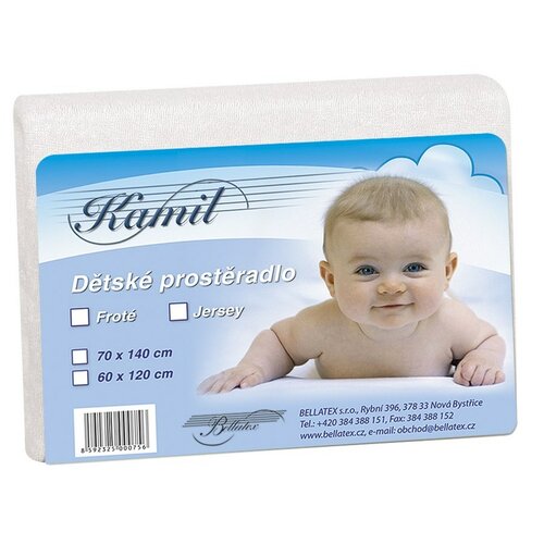 Bellatex Detské froté prestieradlo