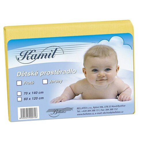 Bellatex Detské jersey prestieradlo