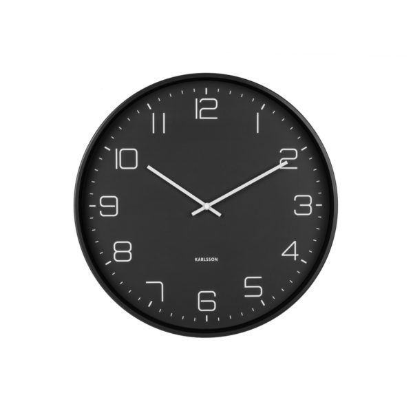 Dizajnové nástenné hodiny 5751BK Karlsson 40cm