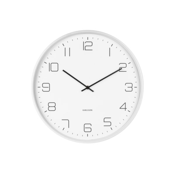 Dizajnové nástenné hodiny 5751WH Karlsson 40cm