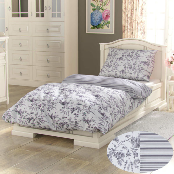 Kvalitex Bavlnené obliečky Provence Montera sivá