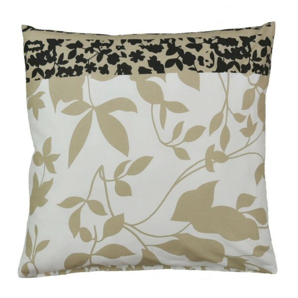 Bellatex Obliečka na vankúšik Lístky béžová