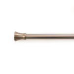 Gardinia Roztiahnuteľná garniža oceľ Konus