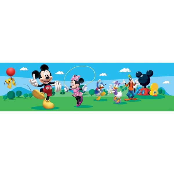 AG Art Samolepiaca bordúra Mickey Mouse a jeho priatelia