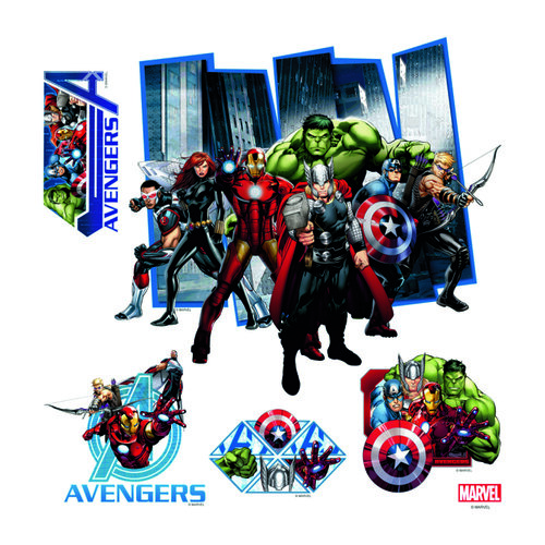 AG Art Samolepiaca dekorácia Avengers