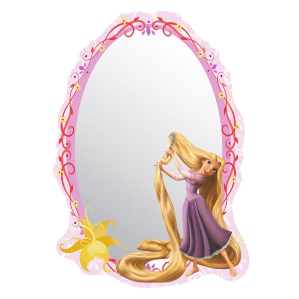 AG Art Samolepiace detské zrkadlo Rapunzel Princezná Locika