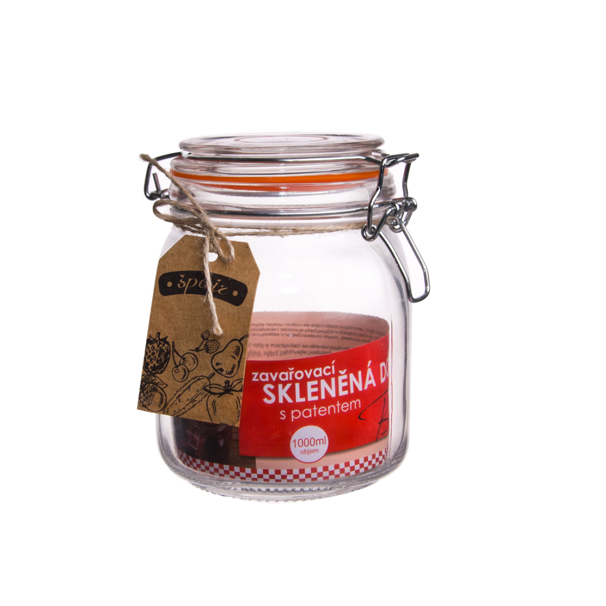 Dóza BELA 1 l sklo