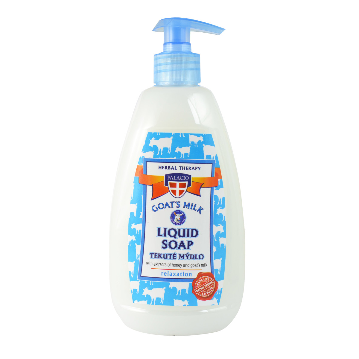 Tekuté mydlo Kozie mlieko s pumpičkou 500 ml