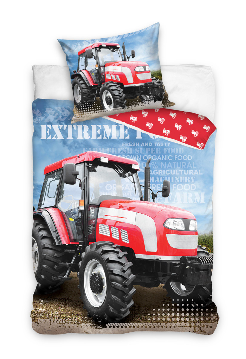 Posteľná bielizeň bavlna Traktor