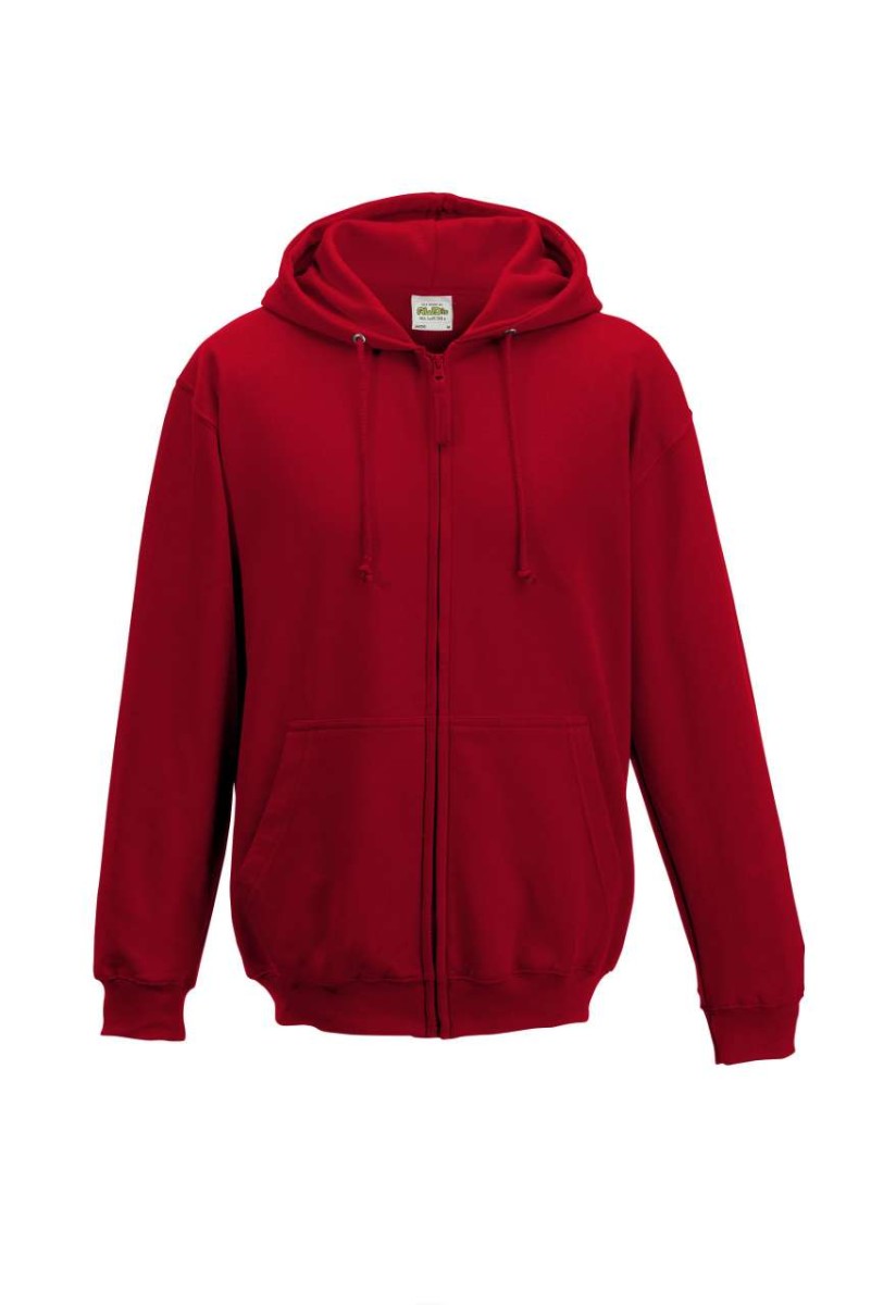 Pánska mikina na zips s kapucňou