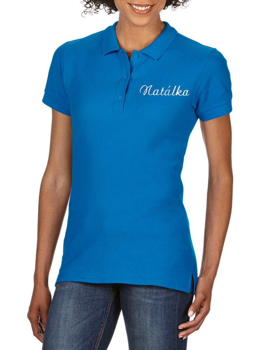Dámske polo tričko personalizované