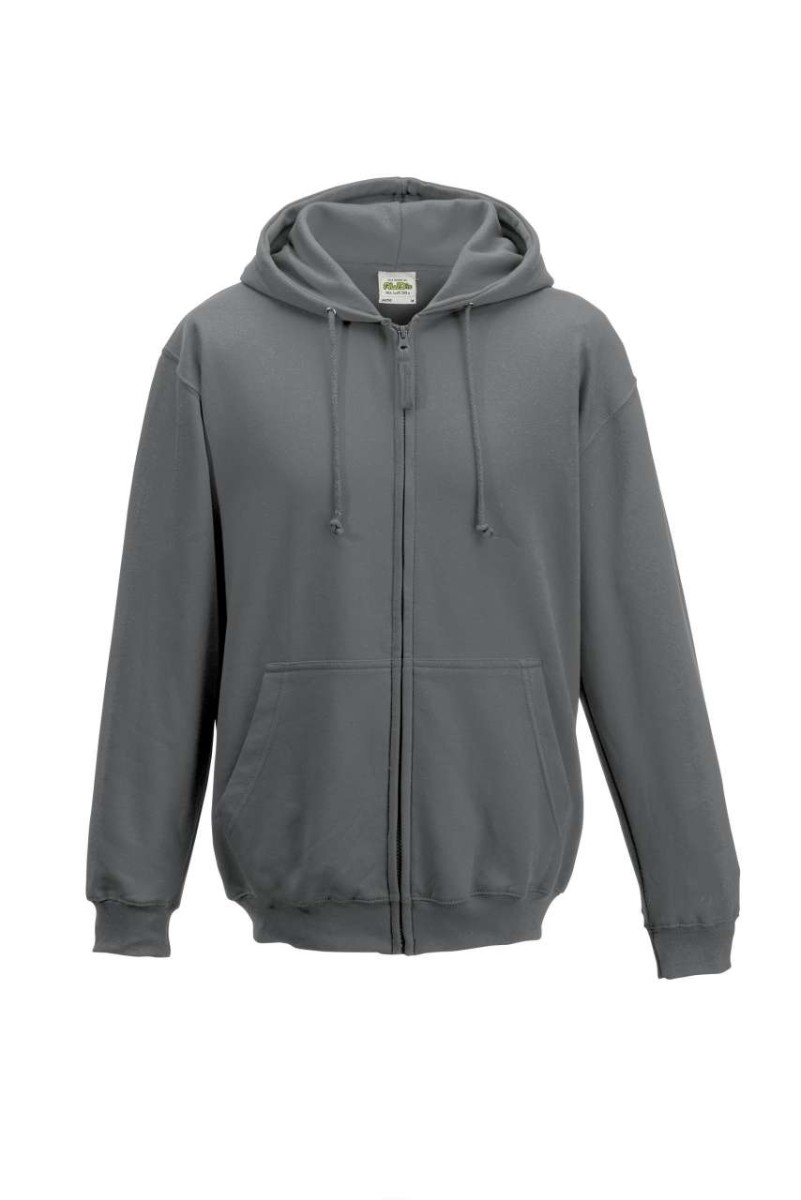 Pánska mikina na zips s kapucňou