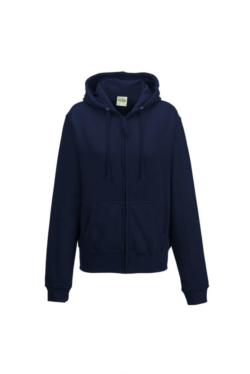 Dámska mikina na zips s kapucňou