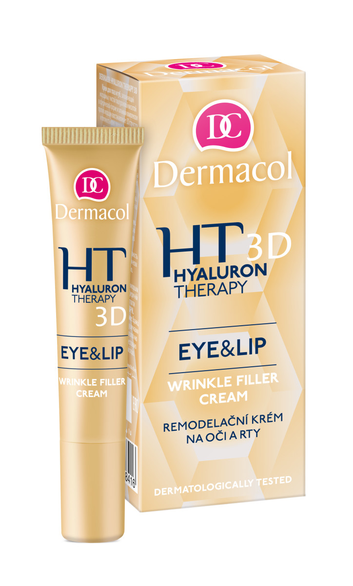 Dermacol Hyaluron Therapy 3D remodelačný krém na okolie očí a pier