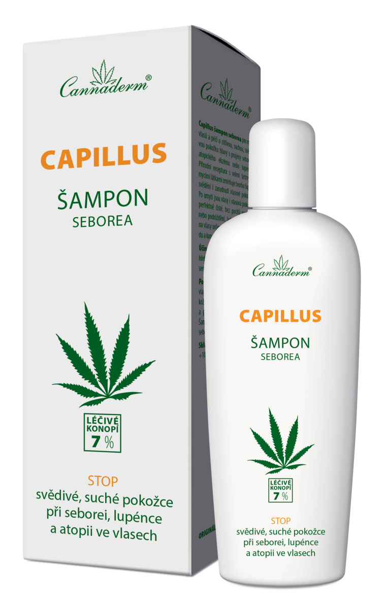 Cannaderm Capillus seborea šampón 150 ml