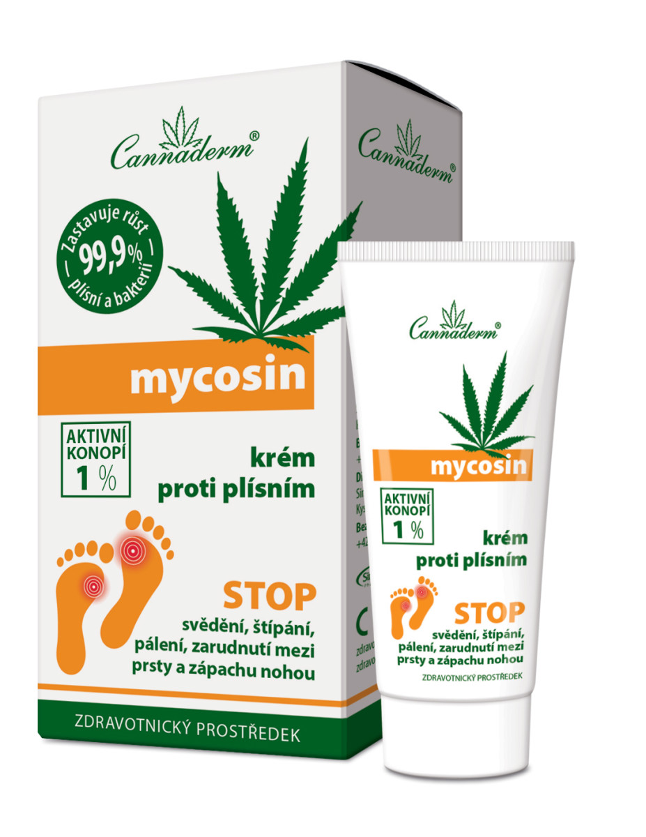 Cannaderm Mycosin krém proti plesniam 30 g