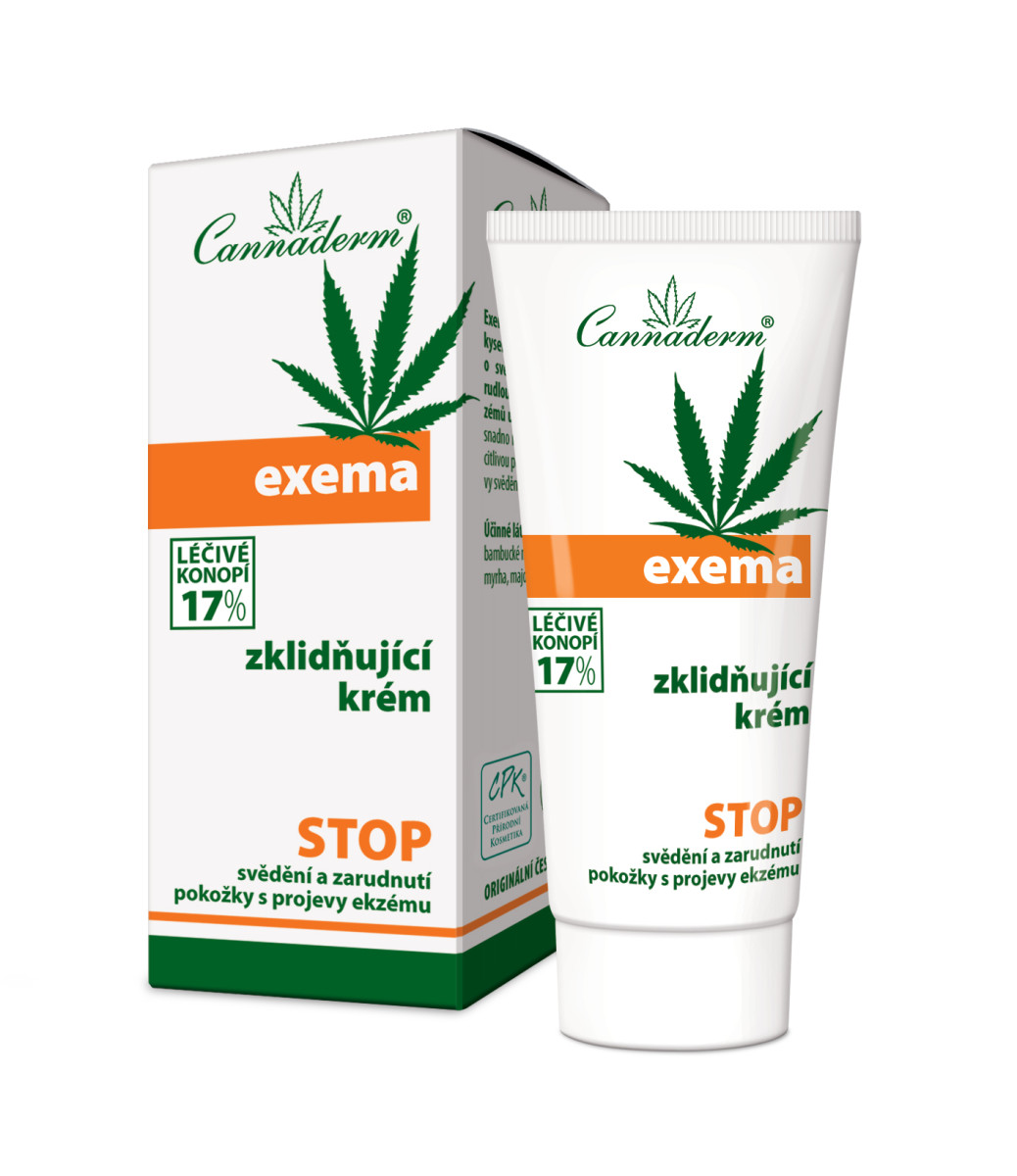 Cannaderm Exema upokojujúci krém 50 g