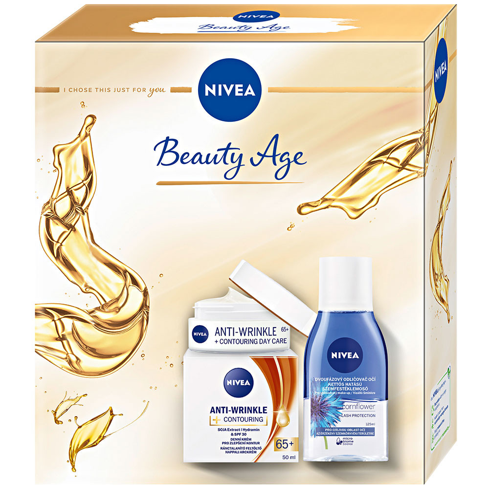 NIVEA Darčeková sada Beauty Age 65+