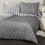 4Home Bavlnené obliečky Stars sivá