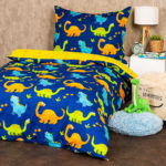 4Home Dětské bavlnené obliečky Dino