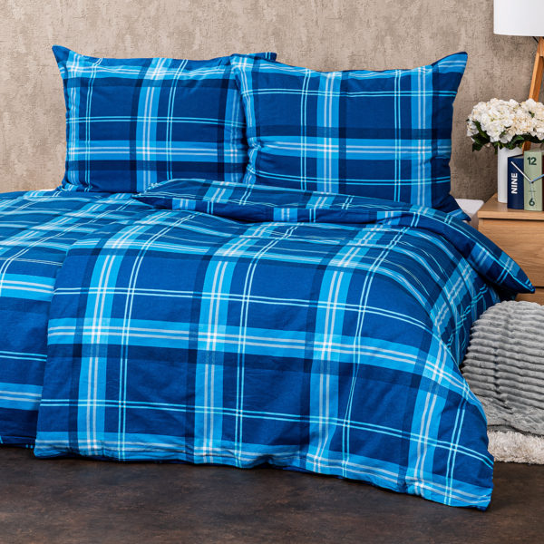4Home Flanelové obiečky Blue plaid