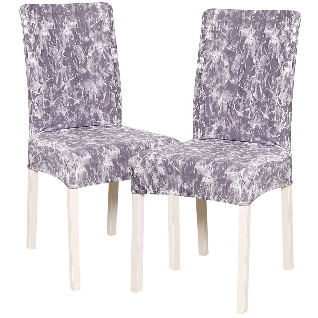 4Home Napínací poťah na stoličku Marble 45 - 50 cm