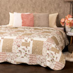 4Home Prehoz na posteľ Patchwork