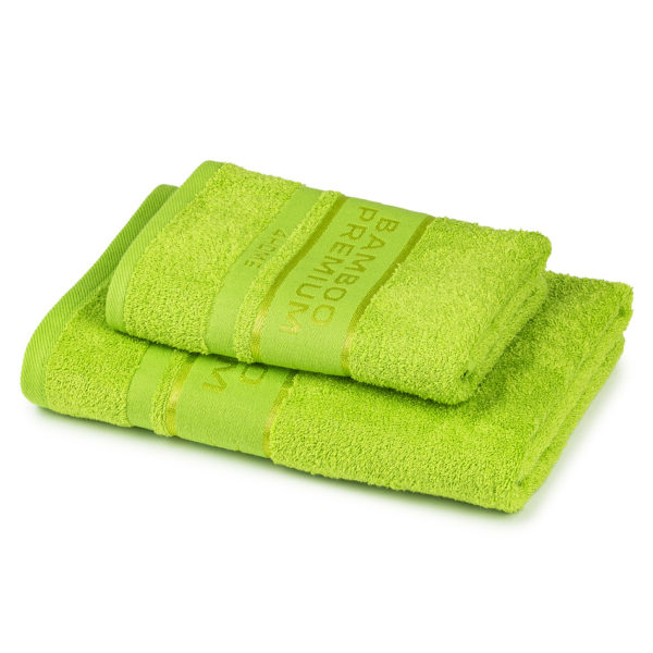 4Home Sada Bamboo Premium osuška a uterák zelená