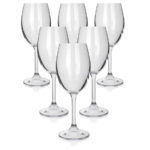 Banquet 6-dielna sada pohárov na biele víno LEONA