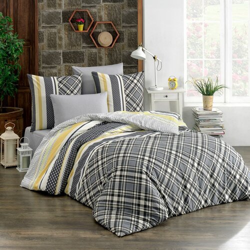 BedTex Bavlnené obliečky Artemis horčicová