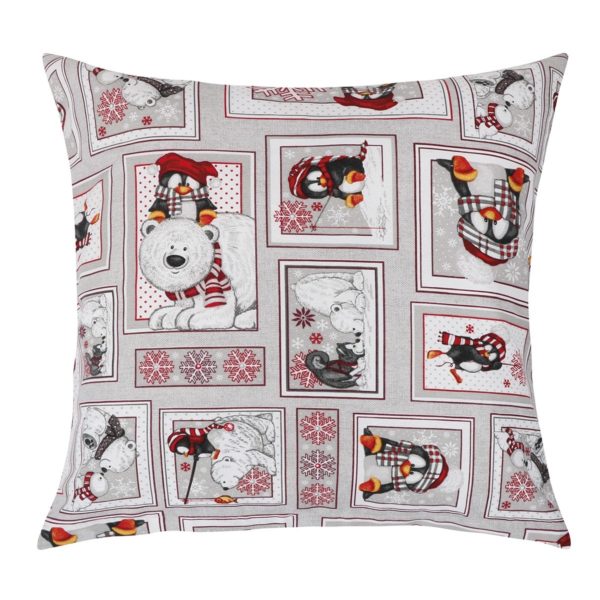 Bellatex Obliečka na vankúšik Zimný patchwork