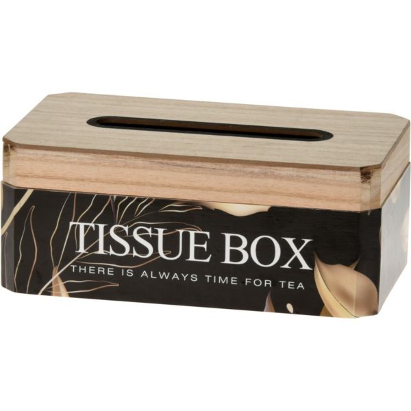 Box na vreckovky Fazonetto čierna