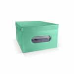 Compactor Skladací úložný box PVC so zipsom Compactor Nordic 50 x 38.5 x 24 cm