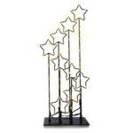 DecoKing Vianočná LED dekorácia s hviezdami
