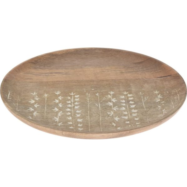 Dekoračný tanier z mangového dreva Tamala