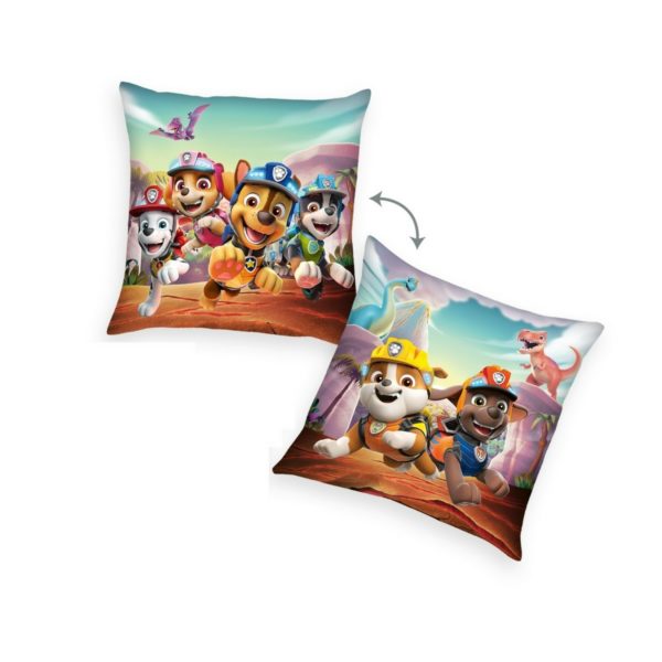 Herding Vankúšik Paw Patrol Dino Rescue hnedá