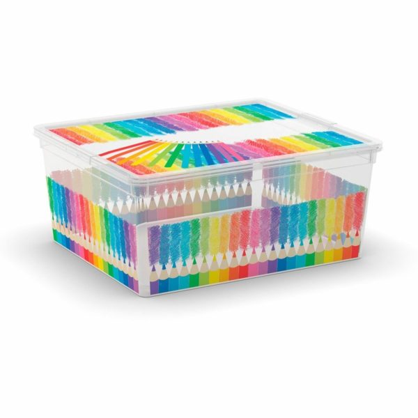 KIS Plastový úložný box C-Box Colours Arty M