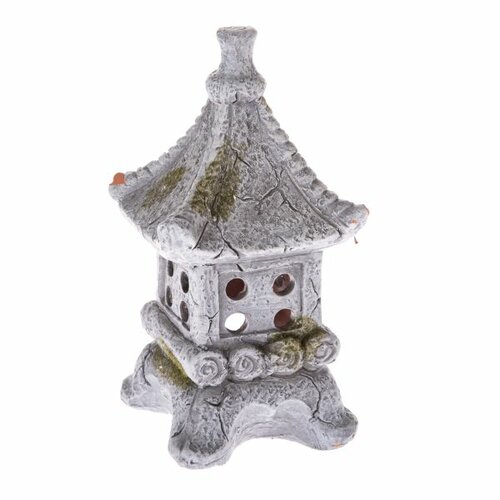 Keramický svietnik na čajovú sviečku Pagoda