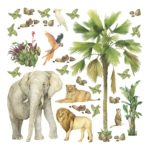 Samolepiaca dekorácia Jungle