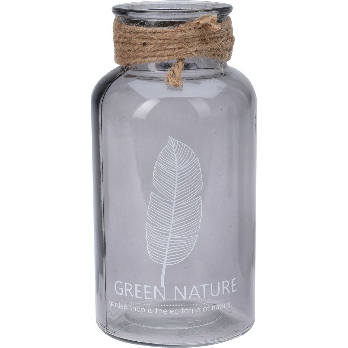 Sklenená váza Green nature sivá Sklenená váza Green nature sivá