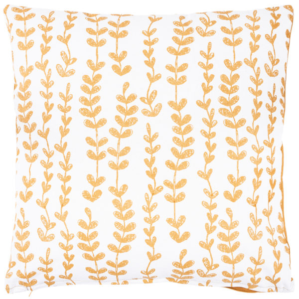 Vankúšik Lístky hnedá