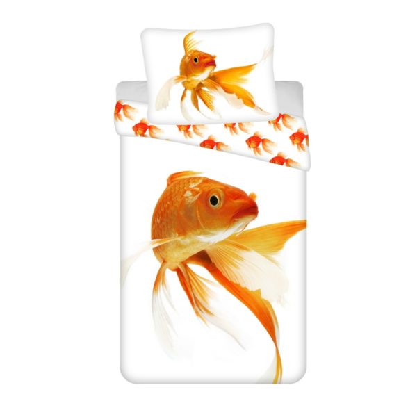 Jerry Fabrics Bavlnené obliečky Zlatá rybka
