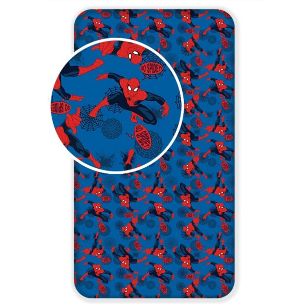 Jerry Fabrics Bavlnené prestieradlo Spiderman 06