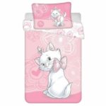 Jerry Fabrics Detské bavlnené obliečky do postieľky Marie Cat 02