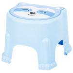 Hatu Detská plastová stolička Mýval modrá