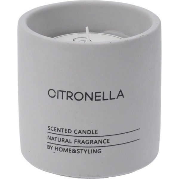 Repelentná sviečka Citronella v betónovom obale