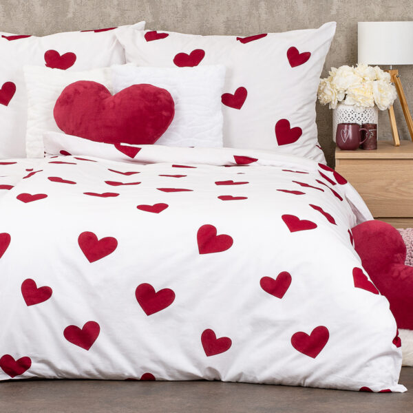 4Home Bavlnené obliečky Red Hearts